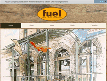 Tablet Screenshot of fuelcoffeehouse.org